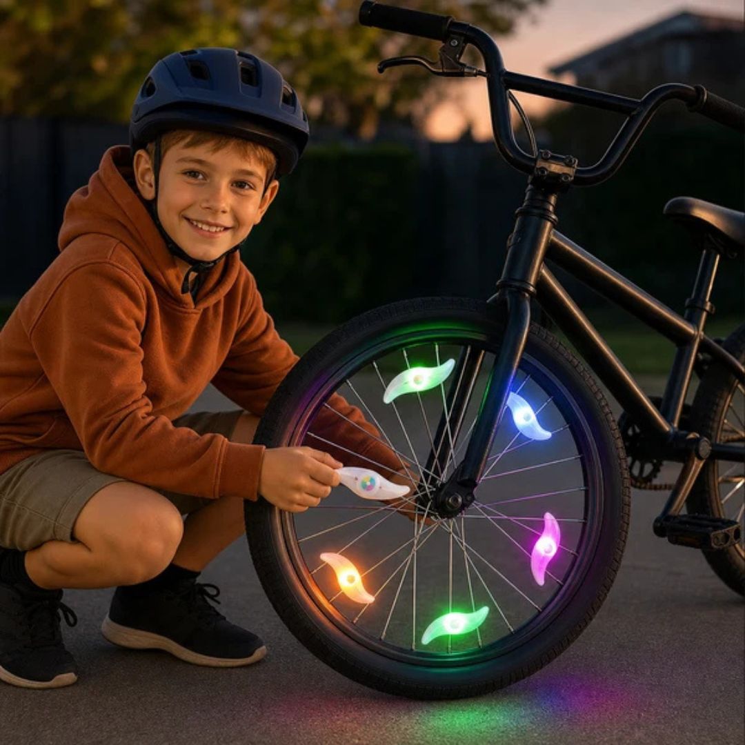 GlowRider - Kids LED Bicycle Wheel Lights