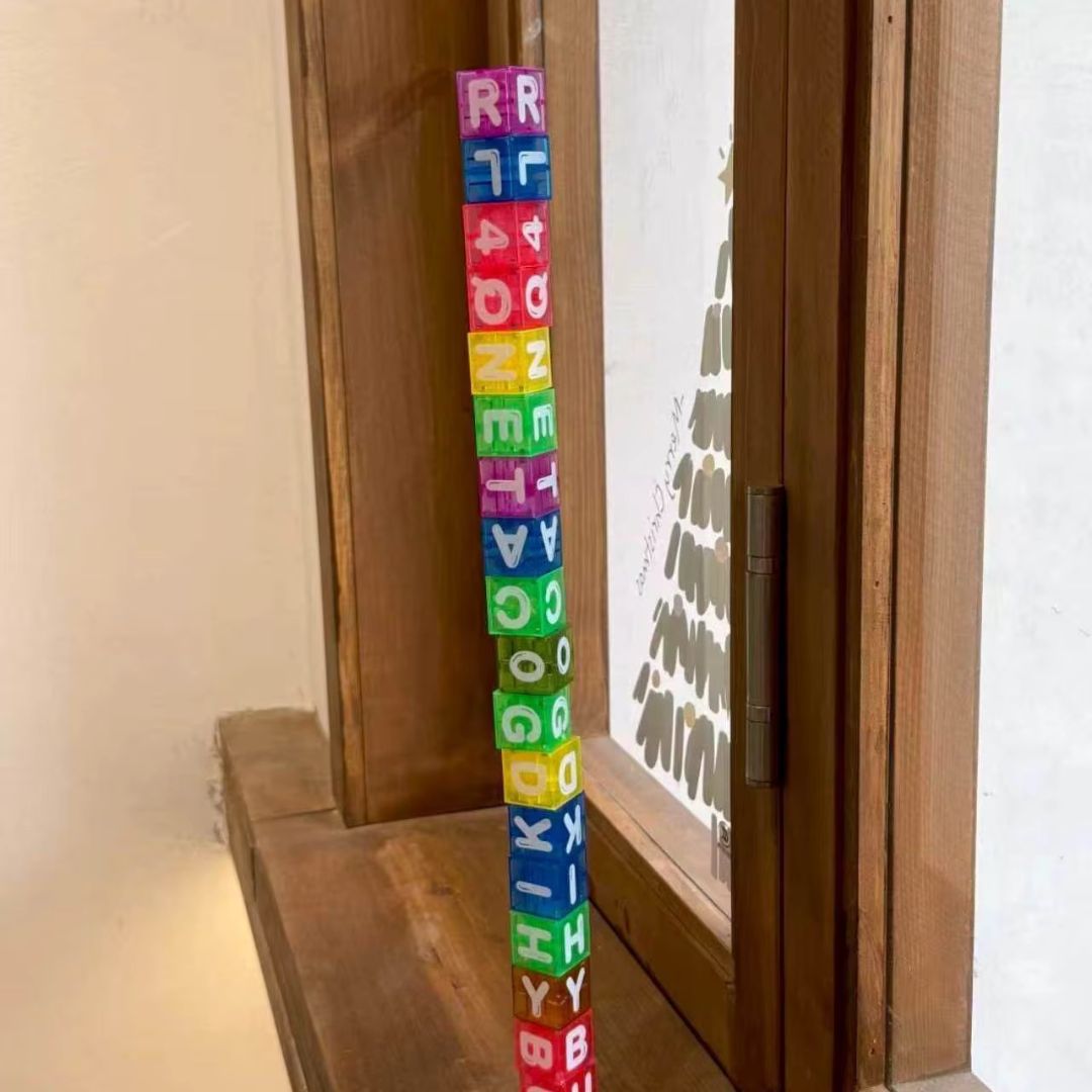 LearnCubes - Magnetic Letters & Numbers Kids Learning Set