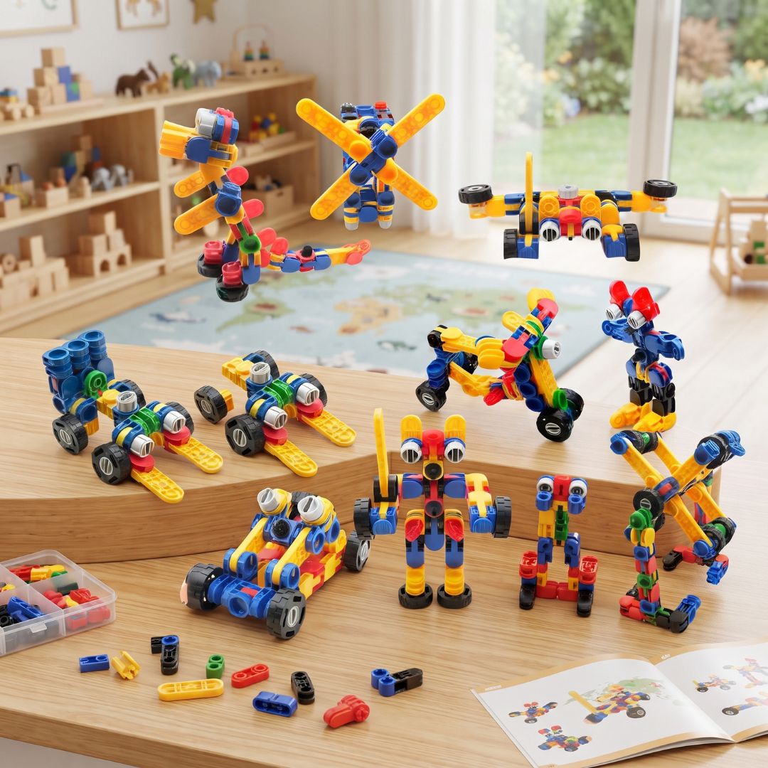 LinkiBuild - Interlocking STEM Building Set