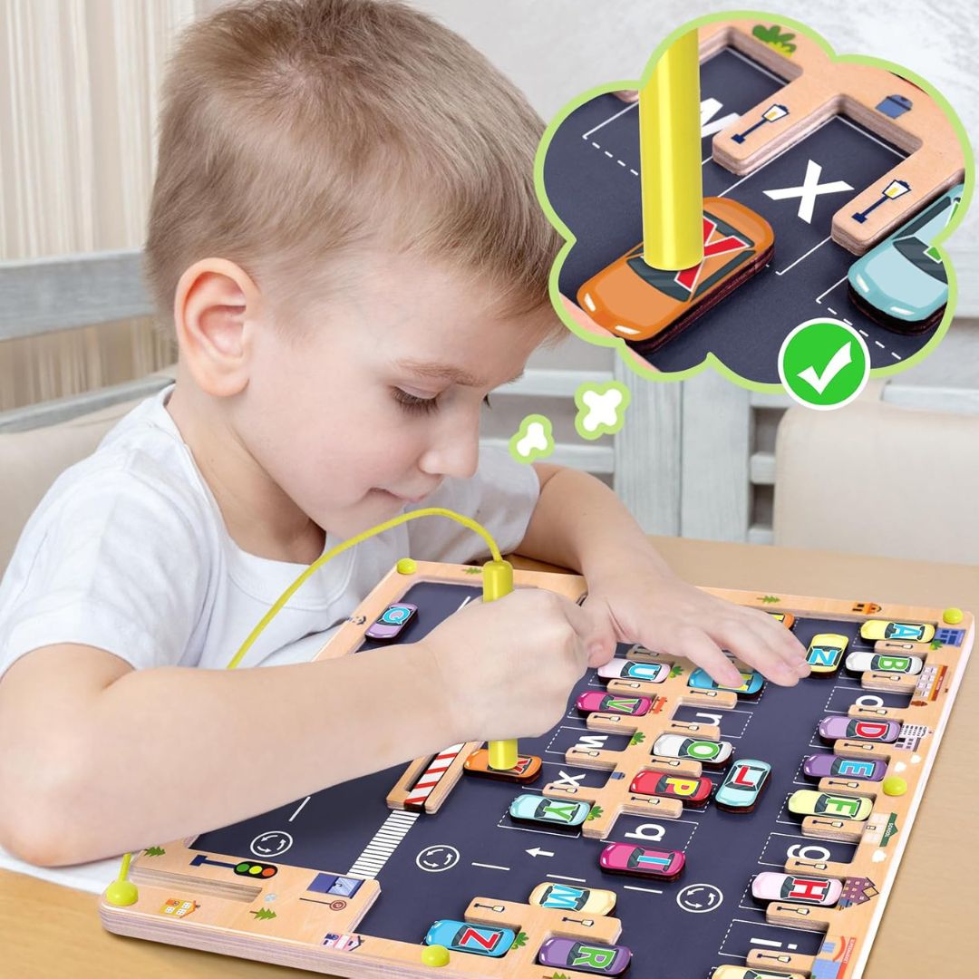 Magnetic Alphabet Park Game