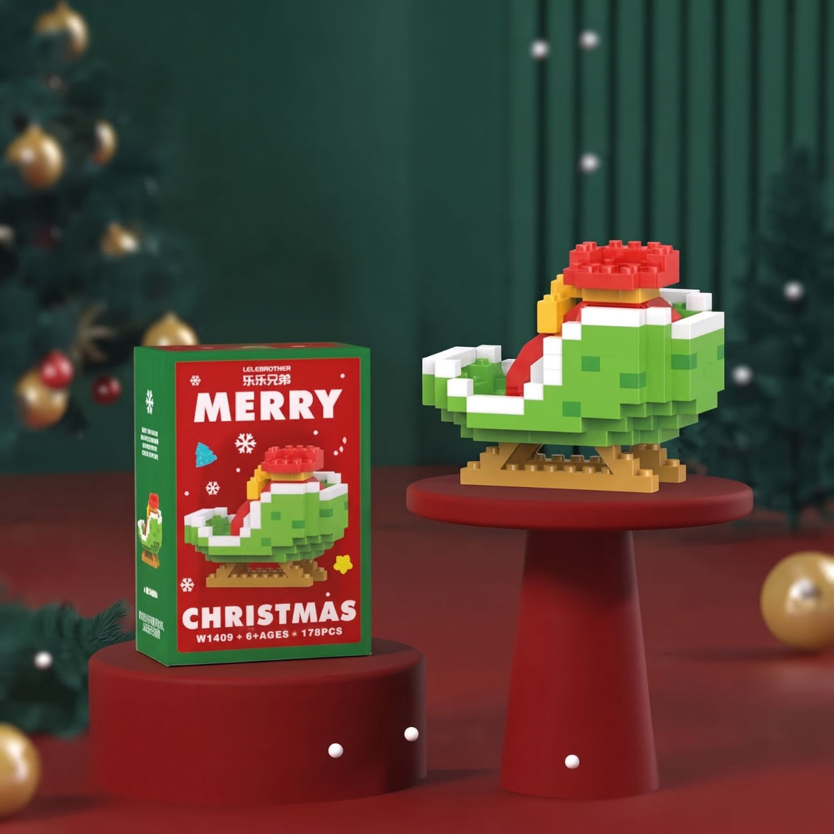 MerryBuilders - Christmas Building Block Figures