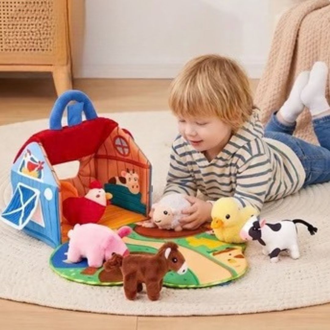FarmBuddies - Interactive Musical Plush Barn