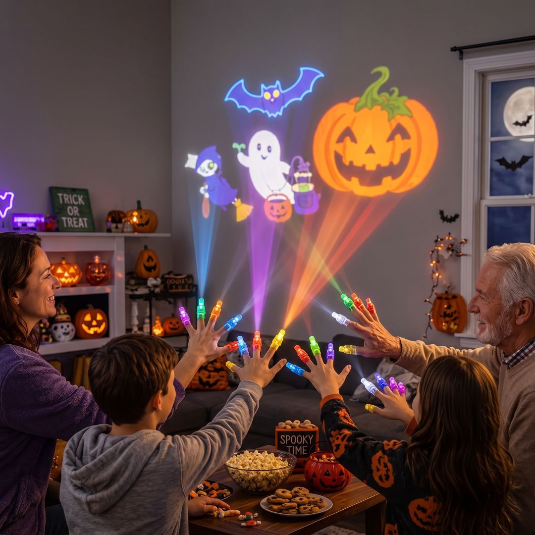 SpookyBeam - Halloween Finger Projector