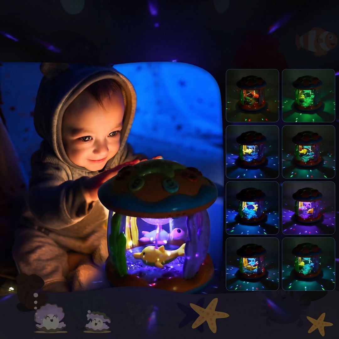 TummyGlow - Interactive Tummy Time Projector