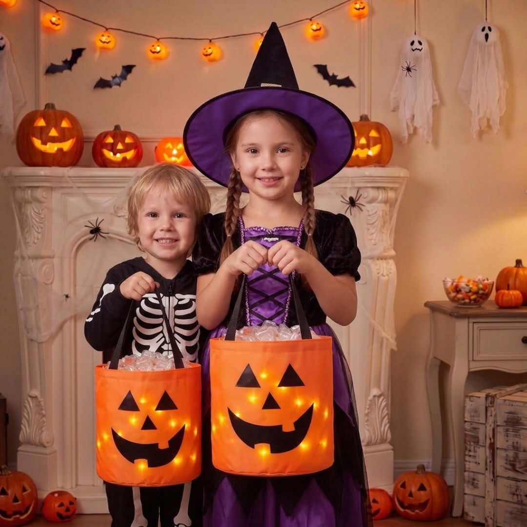 GlowTreat - Light-Up Halloween Candy Bag